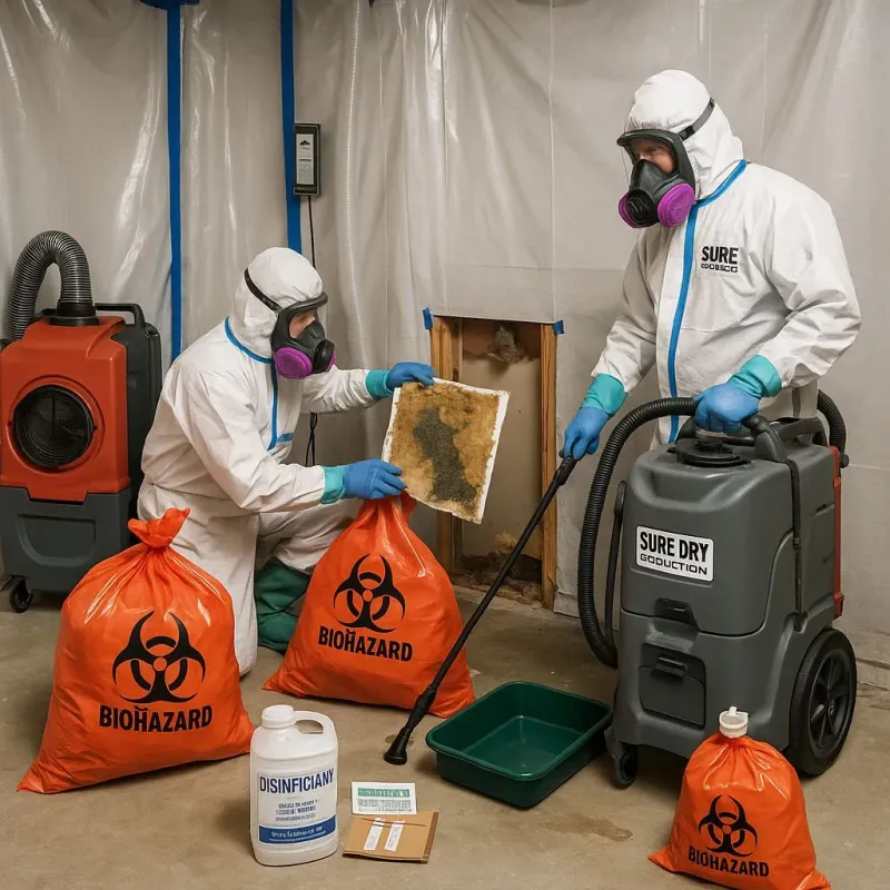 Contaminated Water Handling Protocols process in Vine Grove, KY
