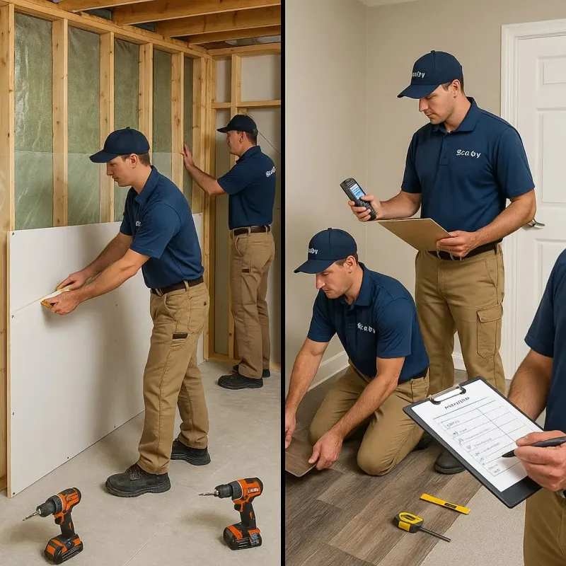 Repairs and Reconstruction process in Vine Grove, KY