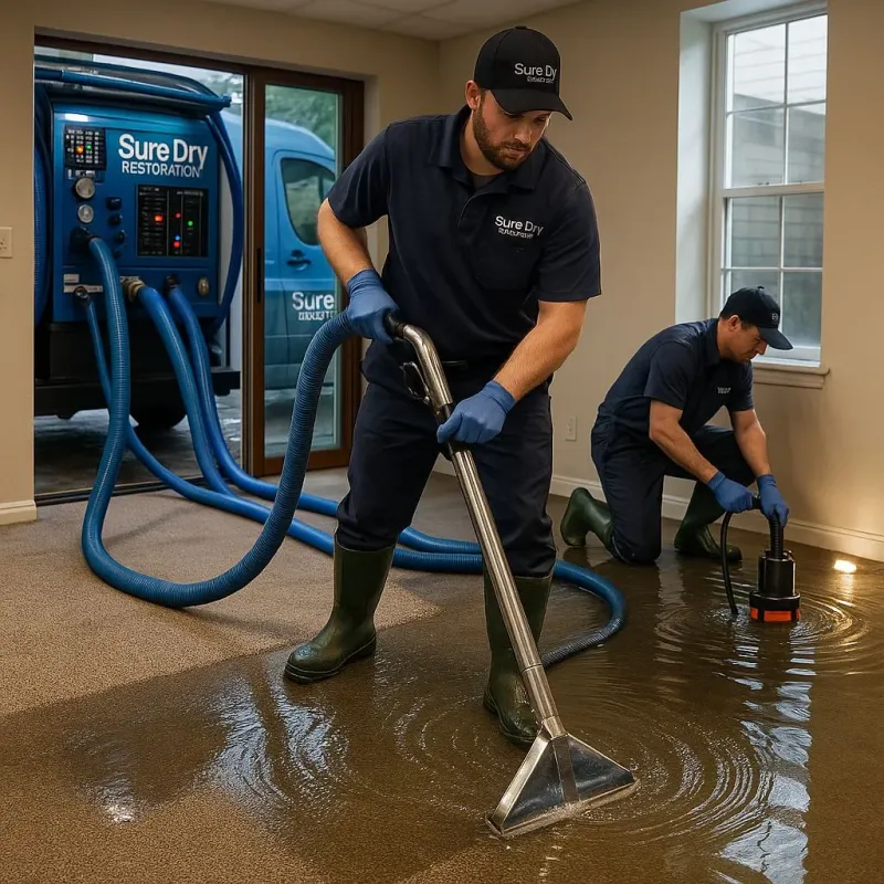 Water Extraction and Removal process in Vine Grove, KY